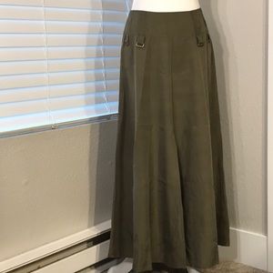 Olive Green MAX & Co. Skirt